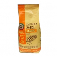 Кофе в зернах Lalibela Coffee Classic (Лалибела кофе классик) 1 кг и кофемашина с механическим капучинатором