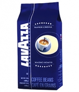 Lavazza Super Crema (Лавацца Супер Крема), кофе в зернах (1кг), вакуумная упаковка